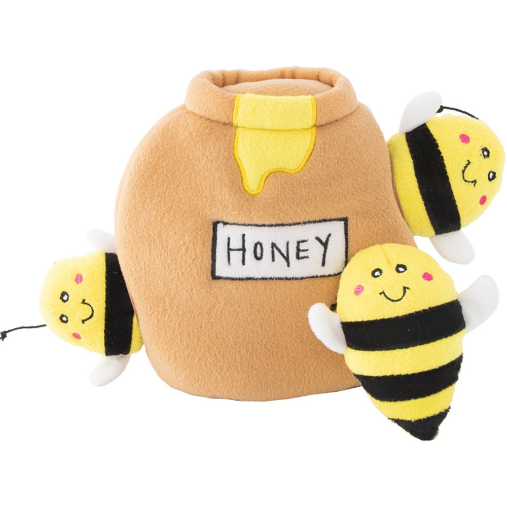 ZIPPY PAWS BURROW TOY HONEY POT