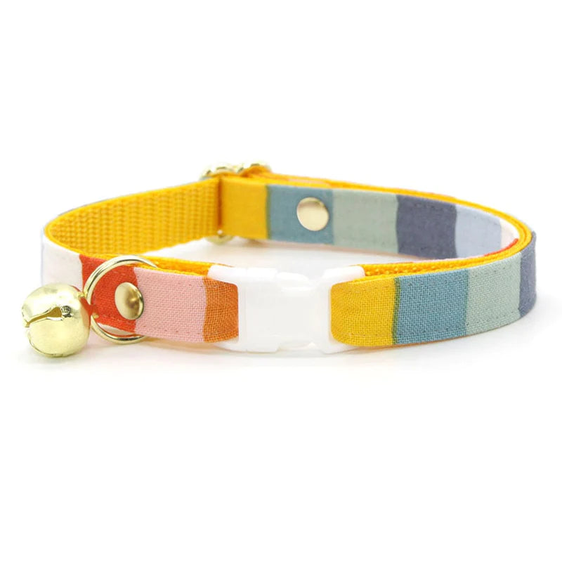 MADE BY CLEO CAT PATTERN COLLARS