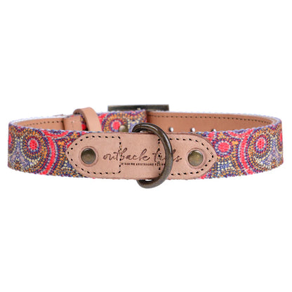 OUTBACK TAILS LEATHER COLLAR