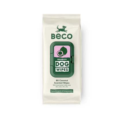 BECO BAMBOO WIPES COCONUT SCENTED 80PK