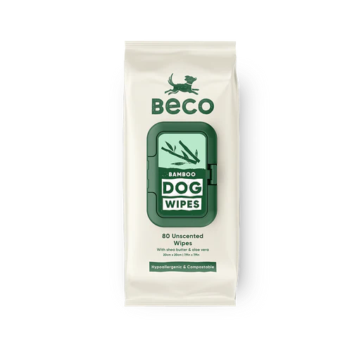 BECO BAMBOO WIPES UNSCENTED 80PK