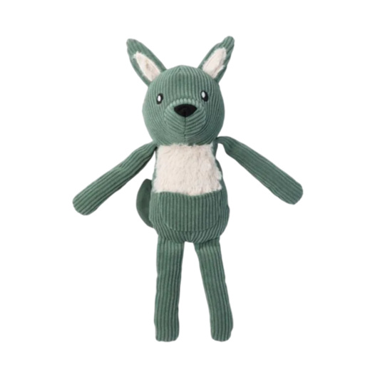 FUZZYARD LIFE MYRTLE GREEN KANGAROO TOY