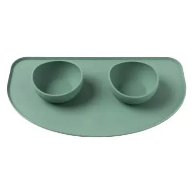 FUZZYARD LIFE SILICONE FEEDING MAT - MYRTLE GREEN