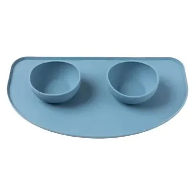 FUZZYARD LIFE SILICONE FEEDING MAT - FRENCH BLUE