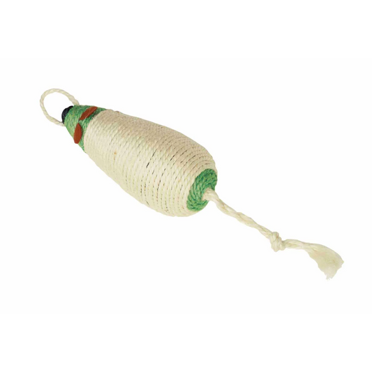 PETIO HEMP SCTATCHER MOUSE CAT TOY